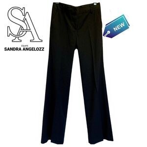 Sandra Angelozzi NWT Black Dress Pants Sz 32